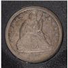 Image 2 : 1859 SEATED QUARTER, CCGS GRADED CH BU+