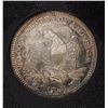 Image 3 : 1872 SEATED QUARTER, CCGS GEM BU ( CLEANED )  SCARCE!