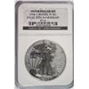 Image 1 : 2006-P AMERICAN SILVER EAGLE REVERSE PROOF FROM 20TH ANNIVERSARY SET, NGC PF-69