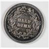 Image 2 : 1860 HALF DIME GEM BU SUPER TYPE COIN