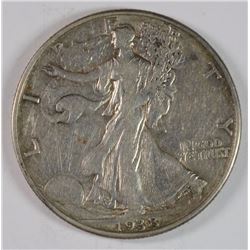 1938-D WALKING LIBERTY HALF AU