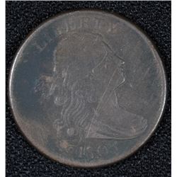 1803 LARGE CENT XF LIGHT SCRATCH OBVERSE