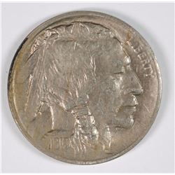 1913-S T-1 BUFFALO NICKEL AU/UNC SHARP!