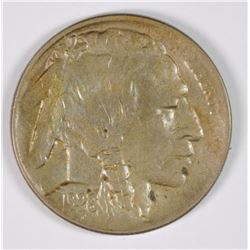1926-D BUFFALO NICKEL AU+ TYPICAL STRIKE
