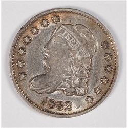 1832 HALF DIME XF-AU LUSTRE