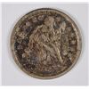 Image 1 : 1856 SEATED DIME AU NICE
