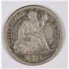 Image 1 : 1876 CC SEATED DIME VF-XF NICE