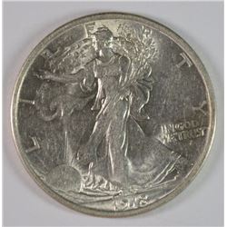 1918 WALKING LIBERTY HALF DOLLAR UNC NICE