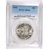Image 1 : 1943 WALKING LIBERTY HALF DOLLAR PCGS MS65 GEM BLAST WHITE