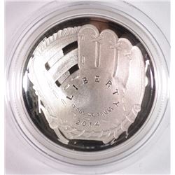 2014 BASEBALL HALL OF FAME COMMEMORATIVE PROOF $1 COINS US MINT