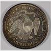 Image 2 : 1877-CC SEATED QUARTER GEM BU COLOR!