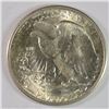 Image 2 : 1945-D WALKING LIBERTY HALF CH/GEM BU WHITE