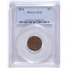 Image 1 : 1874 INDIAN HEAD CENT PCGS VF-20