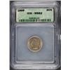 Image 1 : 1866 THREE CENT NICKEL ICG MS62 NICE