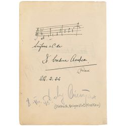 Composers and Musicians