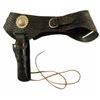 Image 1 : Tooled Leather Gun Belt