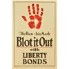 Image 1 : WWI "The Hun - Blot it Out" Liberty Bonds Poster