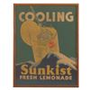 Image 1 : Cooling Sunkist Lemonade Advertising Poster
