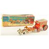 Image 1 : Lithographed Tin Stagecoach Toy in Original Box