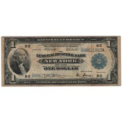 1918 $1 Flying Eagle Federal Reserve Bank Note