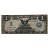 Image 1 : 1899 $1 Black Eagle Silver Certificate US Currency Bank Note