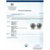 Image 3 : 14KT White Gold 3.13ctw Fancy Black Diamond Stud Earrings