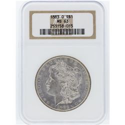1883-O NGC MS63 Morgan Silver Dollar