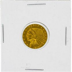 1910 $2.5 Indian Head Gold Coin