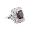 Image 1 : 18KT White Gold GIA 6.64ctw Fancy Brown Diamond Ring
