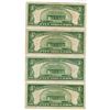 Image 2 : 1928C $5 Red Seal Note Lot of 4