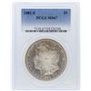 Image 1 : 1881-S PCGS MS67 Morgan Silver Dollar