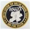 Image 1 : Bally's Las Vegas $10 Casino Gaming Token .999 Fine Silver Limited Edition