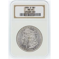 1884-O NGC MS64 Morgan Silver Dollar