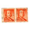 Image 1 : United States Benjamin Franklin Postage Stamps Lot of 2