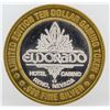 Image 1 : Eldorado Reno $10 Casino Gaming Token .999 Fine Silver Limited Edition