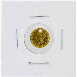 1849 $1 T-1 Liberty Head Gold Coin