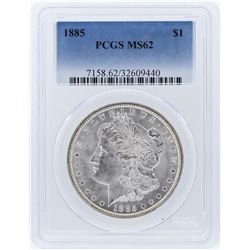 1885 PCGS MS62 Morgan Silver Dollar