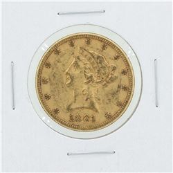 1881 $10 XF Liberty Head Gold Coin