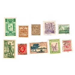 Postage Stamps Assorted Lot of 10
