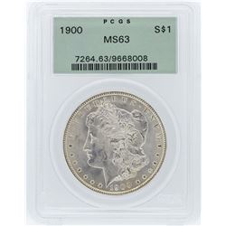 1900 PCGS MS63 Morgan Silver Dollar