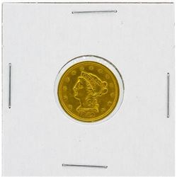 1852 $2.5 AU Liberty Head Gold Coin