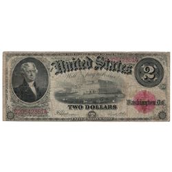 1917 $2 Legal Tender Bank Note