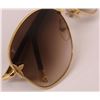 Image 6 : Authentic Louis Vuitton Gold Sunglasses