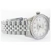 Image 3 : Mens Rolex Stainless Steel 1.00ctw Diamond Datejust Wristwatch