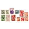 Image 1 : Belgium Postage Stamps Lot of 12