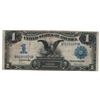 Image 1 : 1899 $1 Black Eagle Silver Certificate US Currency Bank Note