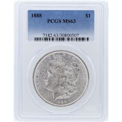 1888 PCGS MS63 Morgan Silver Dollar