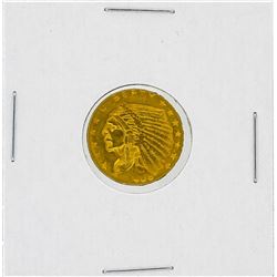 1908 $2.5 AU Indian Head Gold Coin