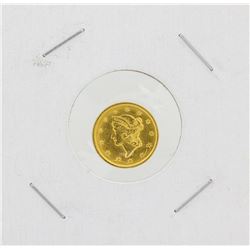 1853 $1 T-1 Liberty Head Gold Coin