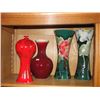 Image 2 : SHELF LOT OF 13PCS OF ASIAN POTTERY; INCLUDING FIGURINES